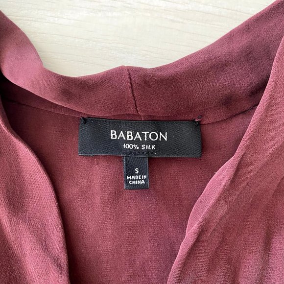 Babaton 100% silk blouse - Picture 2 of 2
